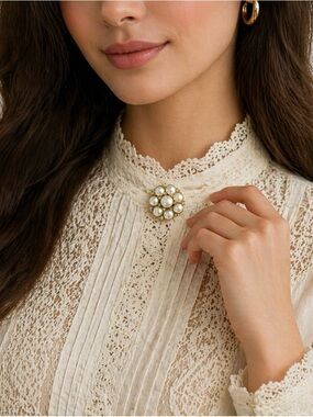 Pair Button Covers | Upcycled Vintage | Handmade